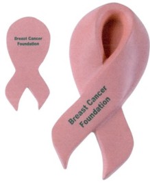 Awareness Ribbon Stress Relievers, Customized With Your Logo!