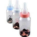 Custom Imprinted Baby Bottle Savings Banks!