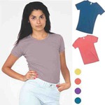 Custom Imprinted American Apparel Baby Rib Basic T's For Women!