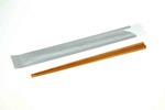 Custom Imprinted Bamboo Chopsticks with Silver Pouches