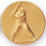 Custom Engraved Baseball Batter Emblems and Seals!