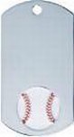 Custom Made Baseball Dog Tags!