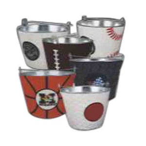 Baseball Sport Theme Buckets, Custom Made With Your Logo!