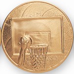 Custom Engraved Basketball General Emblems and Seals!