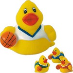 Custom Printed Basketball Rubber Ducks!