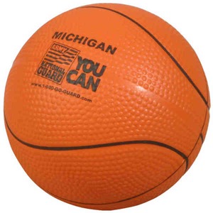 Basketball Stress Relievers, Custom Printed With Your Logo!