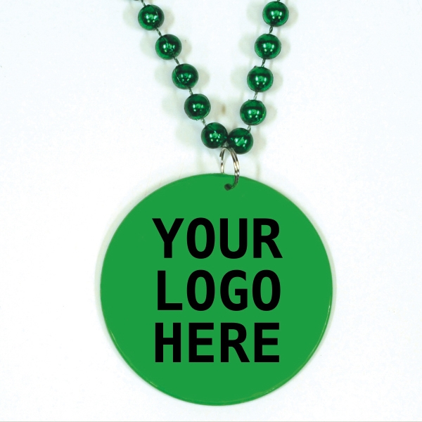 Mardi Gras Beads, Custom Printed With Your Logo!