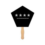 Custom Designed Church Stock Shaped Paper Fans!
