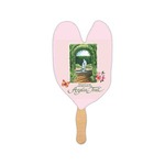 Custom Imprinted Caladium Leaf Stock Shaped Paper Fans!