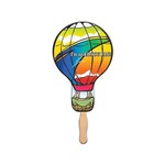 Customized Balloon Stock Shaped Paper Fans!