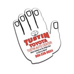 Personalized Hand Stock Shaped Paper Fans!