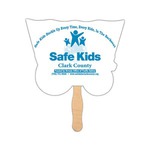 Custom Printed Wagon Stock Shaped Paper Fans!