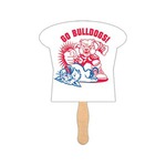 Custom Designed Mushroom Stock Shaped Paper Fans!