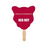 Customized Cougar Stock Shaped Paper Fans!