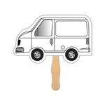 Personalized Truck Stock Shaped Paper Fans!