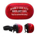 Custom Printed Bicycle Tail Lights!