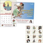 Big Block Memo Saturday Evening Post Appointment Calendars