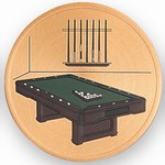 Custom Engraved Billiards Emblems and Seals!
