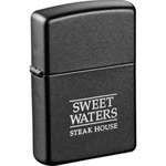 Custom Designed Black Matte Zippo Lighters!