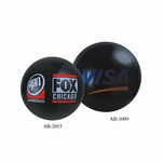 Personalized Black Solid Color Beach Balls!