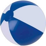 Custom Designed Blue and White Alternating Color Beach Balls!