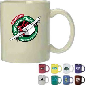Blue Color Mugs, Customized With Your Logo!