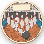 Custom Engraved Bowling Game Emblems and Seals!