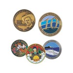 Custom Imprinted Brass Medallions!