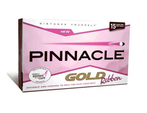 Breast Cancer Awareness Pink Golf Balls, Custom Imprinted With Your Logo!