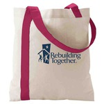 Custom Printed Breast Cancer Awareness Pink Tote Bags!