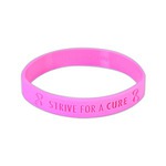 Custom Printed Breast Cancer Awareness Silly Bands!