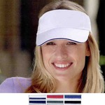 Customized Brushed Twill Sandwich Visor Baseball Caps and Hats!
