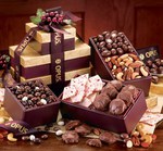 Custom Imprinted Burgundy Towers Food Gifts!