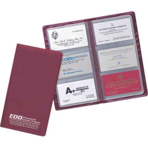 Business Card Files, Custom Imprinted With Your Logo!