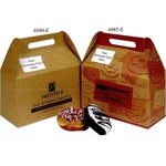 Custom Designed Business Card Slot Natural Design Donut Boxes!