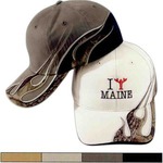 Custom Made Camouflage Hats With Flames!
