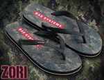 Custom Printed Camouflage Flip Flop Sandals!