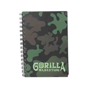 Camouflage Hunter's Journals, Custom Imprinted With Your Logo!