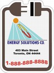 Custom Printed Canadian Stock Shaped Magnets