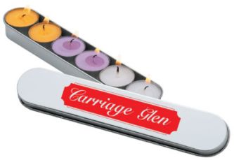 Candle Sets, Custom Imprinted With Your Logo!
