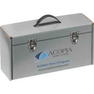 Cardboard Toolbox Lunchboxes, Custom Imprinted With Your Logo!