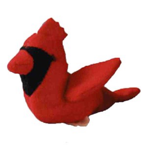 red cardinal stuffed animal