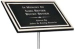 Custom Printed Cast and Alumninum Plaques