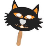 Customized Cat Halloween Fan Masks!