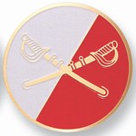 Custom Engraved Cavalry Crossed Sabers Emblems and Seals!