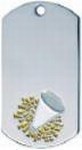 Custom Designed Cheer Leading Dog Tags!
