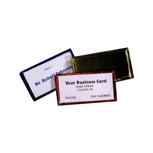 Chocolate Business Card Holders, Custom Made With Your Logo!