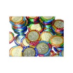 Custom Printed Casino Chip Shaped Chocolates!