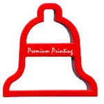 Custom Imprinted Christmas Bell Shaped Cookie Cutters!