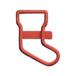 Christmas Stocking Shaped Cookie Cutters